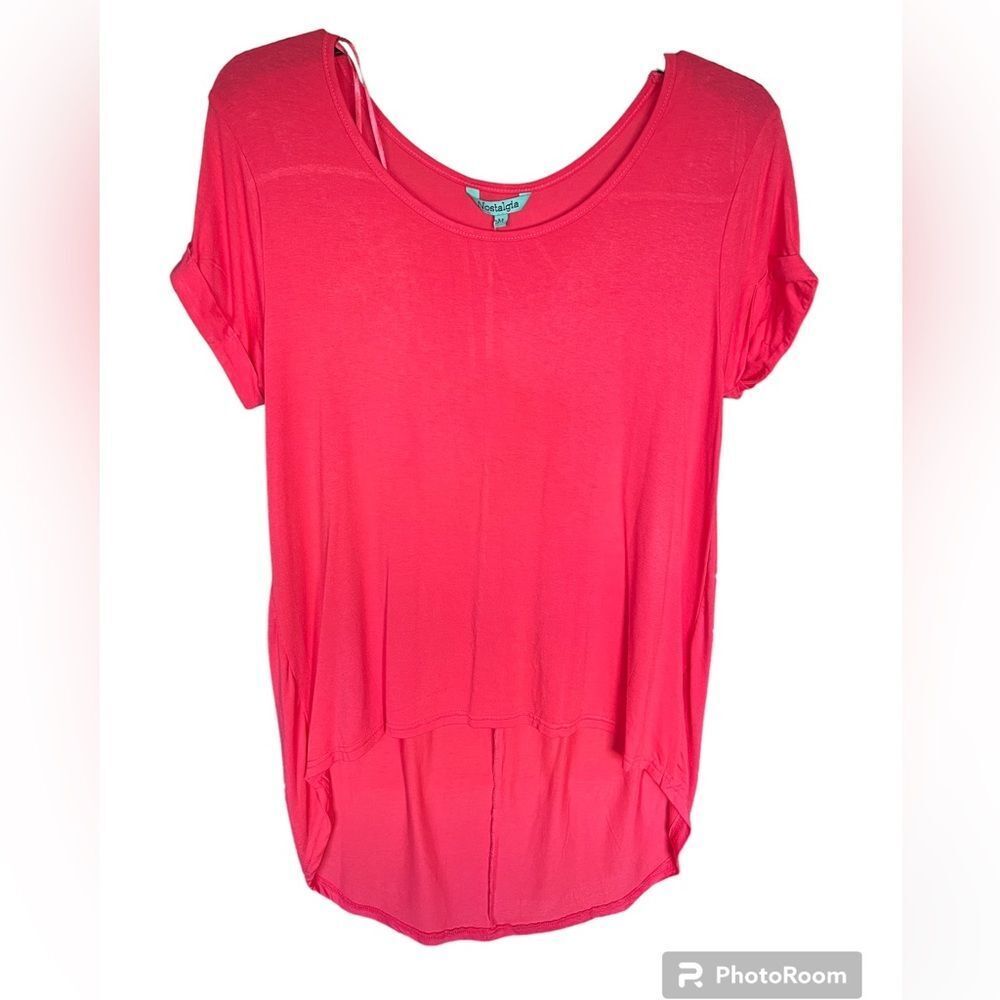 Bright coral top, Nostalgia, M